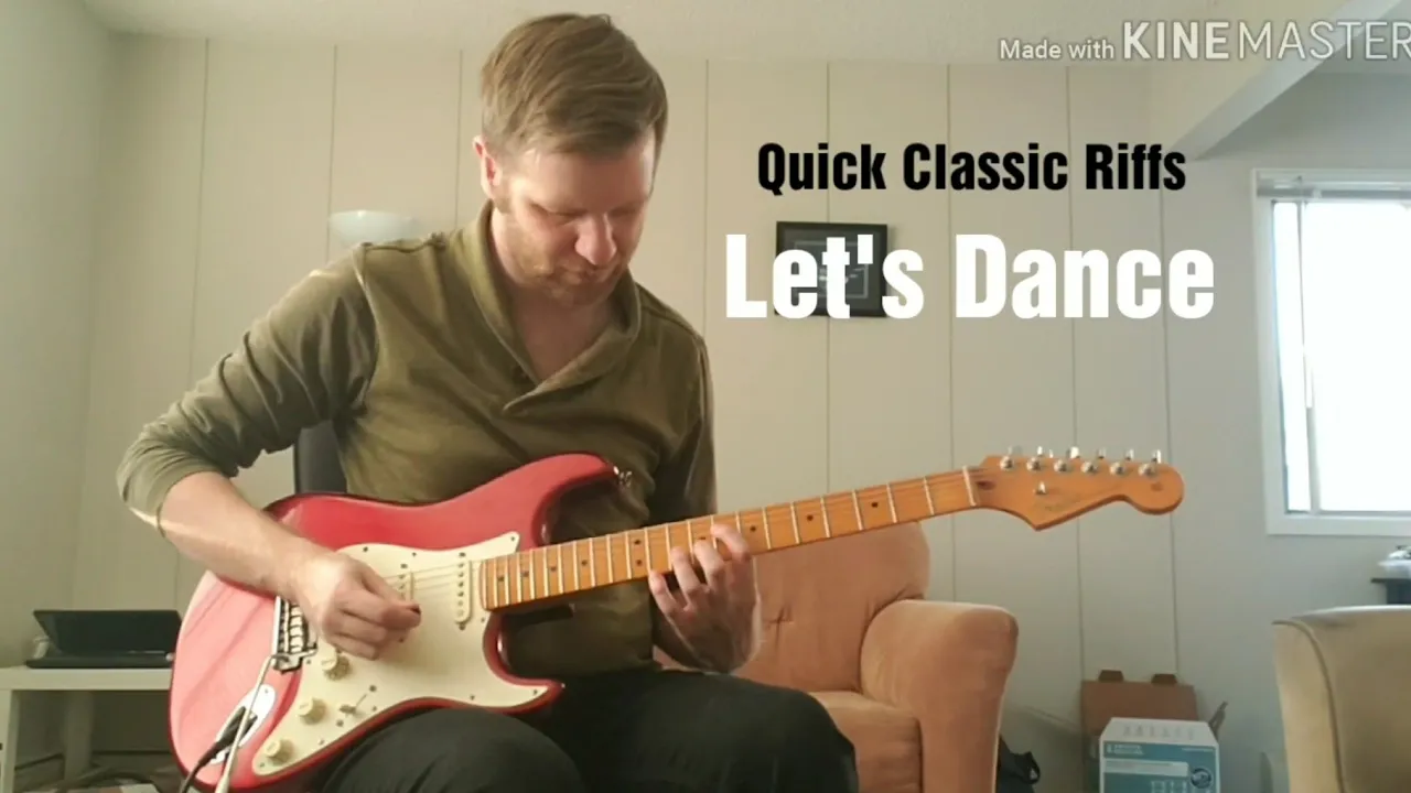 Let's Dance - Quick Classic Riffs -  David Bowie - How to get THAT tone Lesson