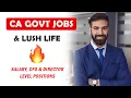 CA Life Govt Jobs For Chartered Accountants Salary CFO Director Level Position