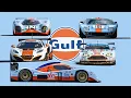 Download Lagu GULF racecars \u0026 roadcars | 917, DBR1-2, MP4-12c, Vantage, GT40, Lupo, 911, F1 GTR, ...