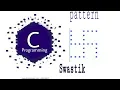 swastik pattern C programming patterns program Pattern Programming