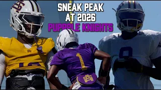 Purple Knights Sneak Peek 2026 St Augustine Squad Working to Return to the Superdome