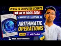 Arithmetic Operators in Python Operators Expressions Class 10 Computer Ch 3 New Book 2026