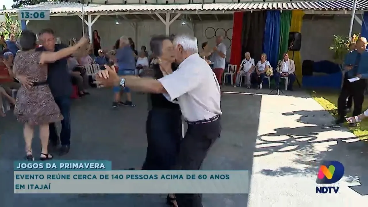 Jogos de Primavera: evento reúne cerca de 140 pessoas acima de 60 anos em Itajaí