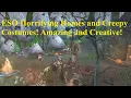 ESO Horrifying and Creepy Homes and Costumes