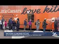 NFL Little Caesars give hundreds of free meals to local Green Bay shelter