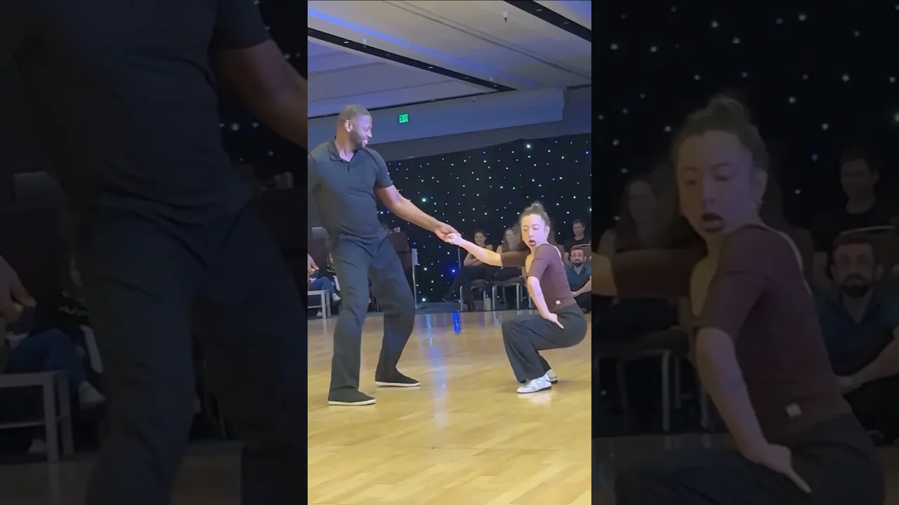 When she goes "pop pop" 🤣😂🤣 #improv #westcoastswing