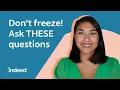 Top 10 Questions YOU Want To Ask In a Job Interview Indeed Career Tips