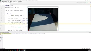 Perspective transformation - OpenCV 3 4 with python 3 Tutorial 13