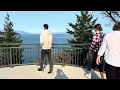 Stunning viewpoint at Anacortes, Washington, USA. Rotary point viewpoint. Cap sante park