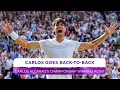 Carlos Alcaraz wins Wimbledon AGAIN Winning Moment and Celebration Final Wimbledon 2024