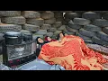 Lagu How deep is poverty? A mother and her children sleep among tires in the mountains.