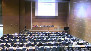 8J 11 November 20th 2019 Opening Session 10AM Montreal 