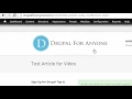 Drupal URL Paths Made Easy Part 3 - Automatic URL Paths with Pathauto