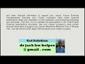 FIN 320 Final Project Guidelines and Rubric Competencies In