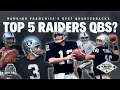 Top 5 Quarterbacks in Raiders Franchise History Including Ken Stabler Jim Plunkett