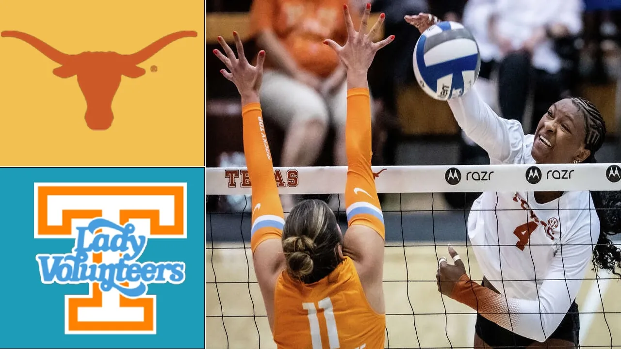 Texas vs. Tennessee | FULL MATCH | September 25,2026 | Women's NCAA Volleyball 2026