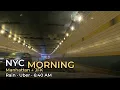 Rainy Morning Uber to JFK Manhattan E 30th Queens Midtown Tunnel