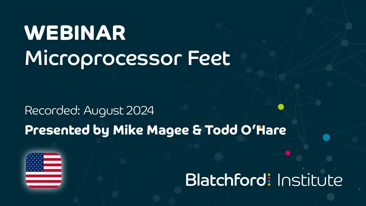 Blatchford US webinar | Microprocessor Feet | Aug 2024