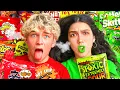 Download Lagu Extreme SPICY vs SOUR Foods Challenge! (ft. Txunamy \u0026 Brooks Harvey)