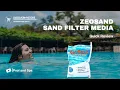ZeoSand Pool Filter Media