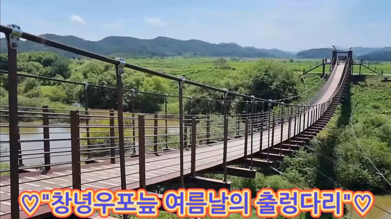 #창녕우포늪 출렁다리#산밖벌 우포출렁다리 썸네일