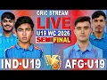 Lagu India vs Afghanistan , Under 19 World Cup 2026 | Live Cricket Match Today | Cricket Live Match Today