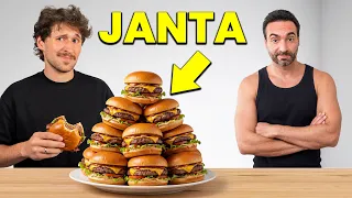 Fiz a dieta INSANA do Corbucci por 24h!