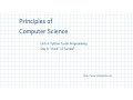 CS Principles - Unit 4 Day 5