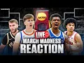March Madness DAY 4 LIVE Reactions updates scores s advice