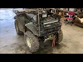 Honda foreman 450 disc brake conversion