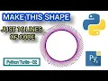 Making a Simple Graphics by Python Turtle in Android Python Turtle Tutorial - 02
