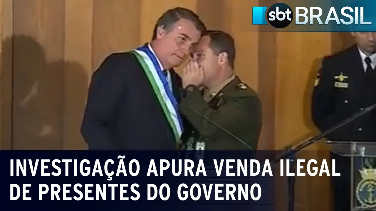 Polícia Federal faz perícia no celular do general Lourena Cid | SBT Brasil (12/08/23)