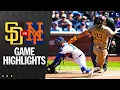 Padres vs Mets Game Highlights 25 MLB Highlights