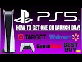PlayStation 5 How to get one on Launch Day PS5 News Tips
