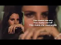 Lana Del Rey - Cry Kill Die