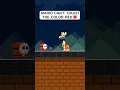Mario Can't Touch the Color RED! (New Scenes!)