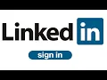 LinkedIn Login www linkedin com Login Help 2021 Linkedin com Sign In