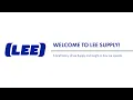 Welcome to Lee Supply