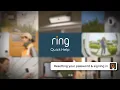 Ring Quick Help Resetting Your Password and Signing In