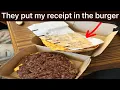 receipt burger