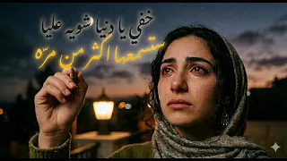 اغنية خفي يا دنيا شويه عليا    بالكلمات   ستسمعها اكثر من مره     رائعه حزينه دندنها