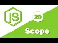20 - JavaScript Tutorial Scope