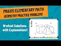 Geometry Practice Problems for Praxis Elementary Math 5003