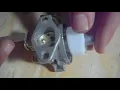 Stop Carb from Leaking Release Float Needle on a Portable Engine