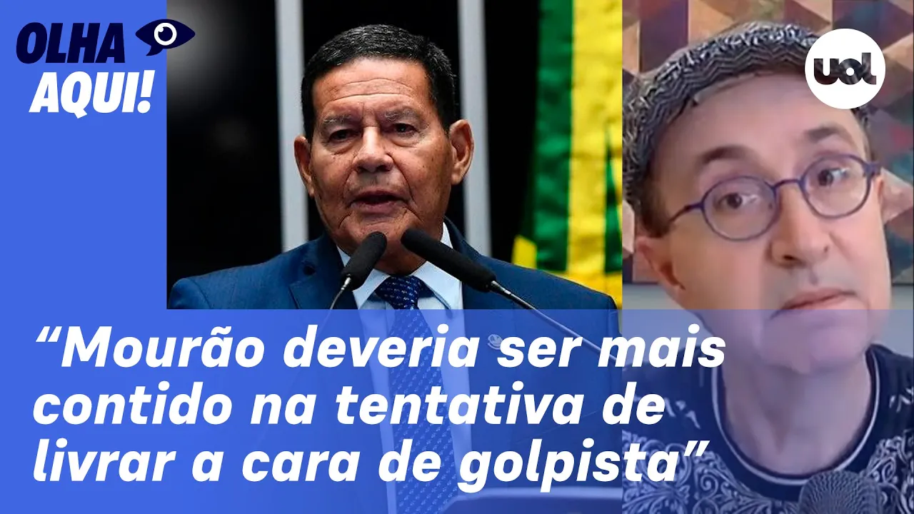 Reinaldo: Mourão oscila entre admitir que houve tentativa de golpe e desejo de que não haja punição