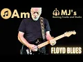 Download Lagu Pink Floyd style Groovy Blues in A minor | Backing Track