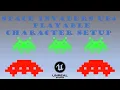 MAKE YOUR OWN SPACE INVADERS GAME Unreal Engine 4 - Playable Character Setup