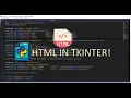 display HTML in Tkinter Appeding HTML in python