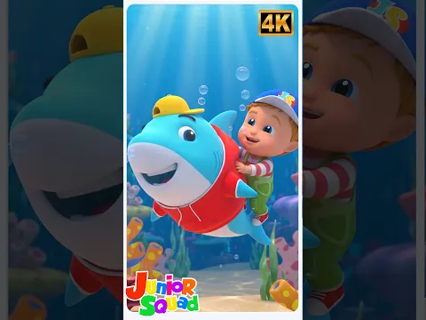 Bebê Tubarão Doo Doo Doo #Shorts #Video #BabyShark #Music #Kids #Cartoon #Juniorsquad