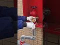 The installation process of fire hydrants